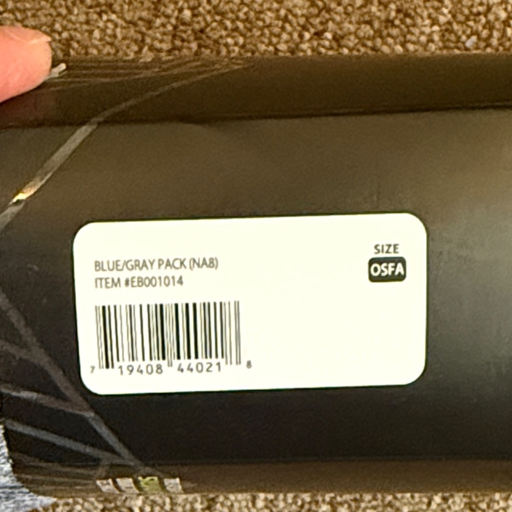 Eddie Bauer Men's Trail Socks - Black, Gray, Blue - Picture 3 of 5